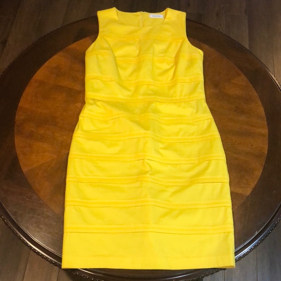 Calvin Klein Dresses & Skirts - Calvin Klein Sleeveless Sheath Dress Size 8 NWT